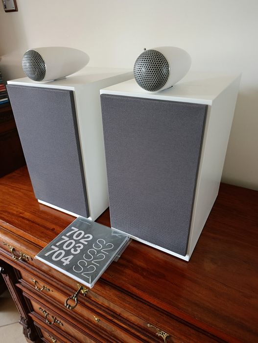 Bowers & Wilkins B&W 705 S2 biała satyna polecam