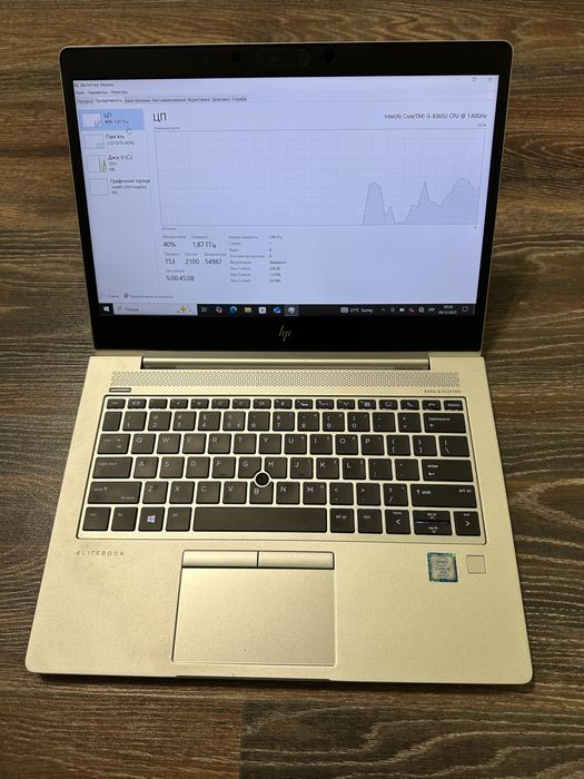 Ноутбук HP EliteBook 830 G6|13.3’’ 1920x1080|i5-8365U|8GB DDR4|256GB