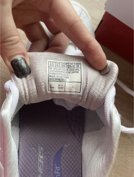 Шкіряні кросівки skechers archfit (США) оригінал!