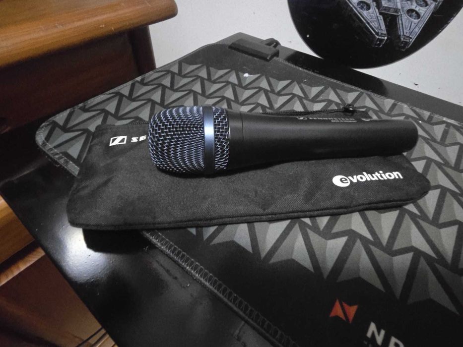 Microfone Sennheiser E945 Microfone com cabo de 5 Metros