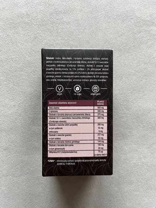 Adaptogen Energy + B12 (Solve Labs) - 12 saszetek