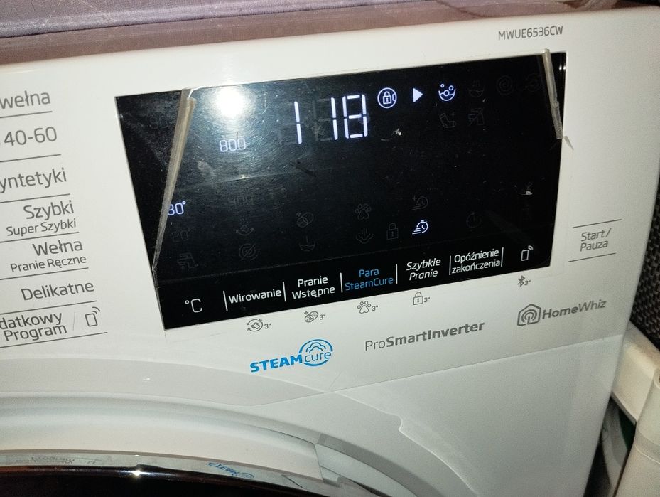 Pralka Beko slim proSmart inverter steamcure para Home Whiz