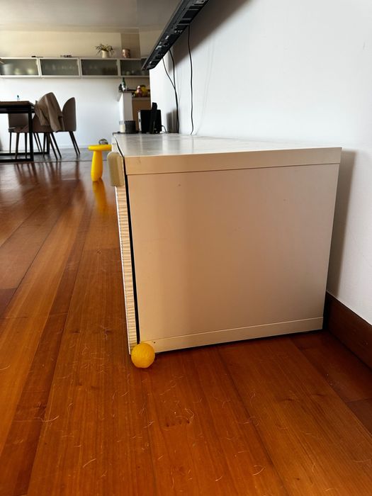 Móvel de sala branco