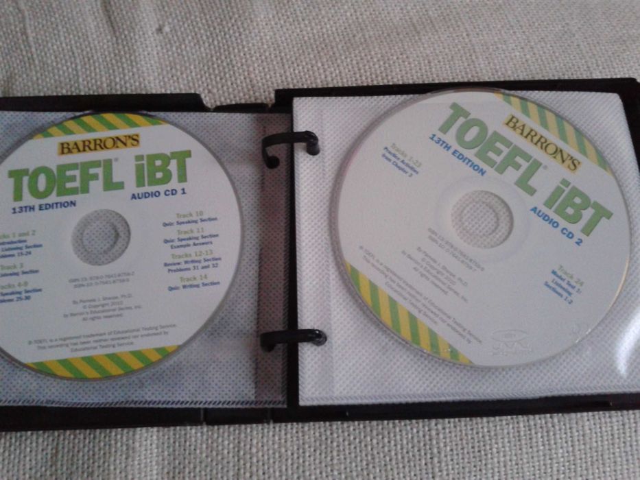 TOEFL IBT Audio CD Pack ＆ Cd-Rom