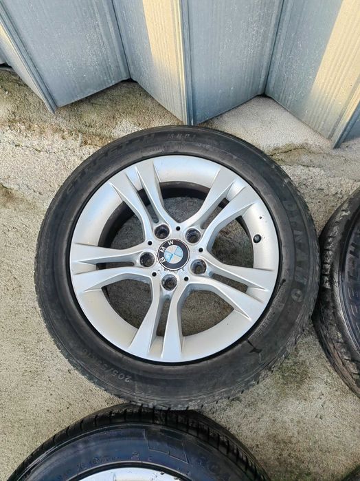 Jantes 17 BMW furação 5x120 com pneus