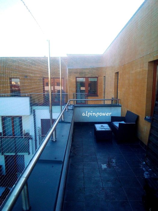 Siatka Dla Kota Na Balkon Okno Taras Montaż Przeciw Ptakóm Na Gołębie