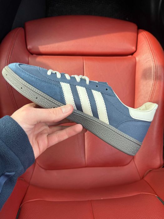 (ОПЛАТА ПІСЛЯ ОГЛЯДУ)Adidas Spezial Blue White Адідас Спеціал Сині