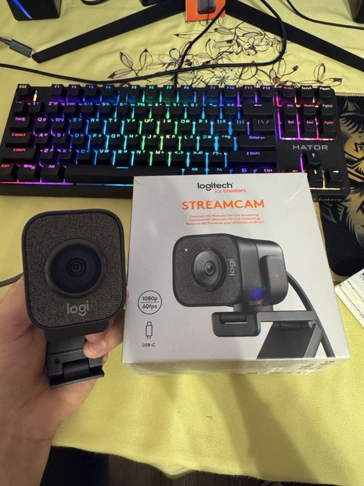Вебкамера Logitech StreamCam Graphite
