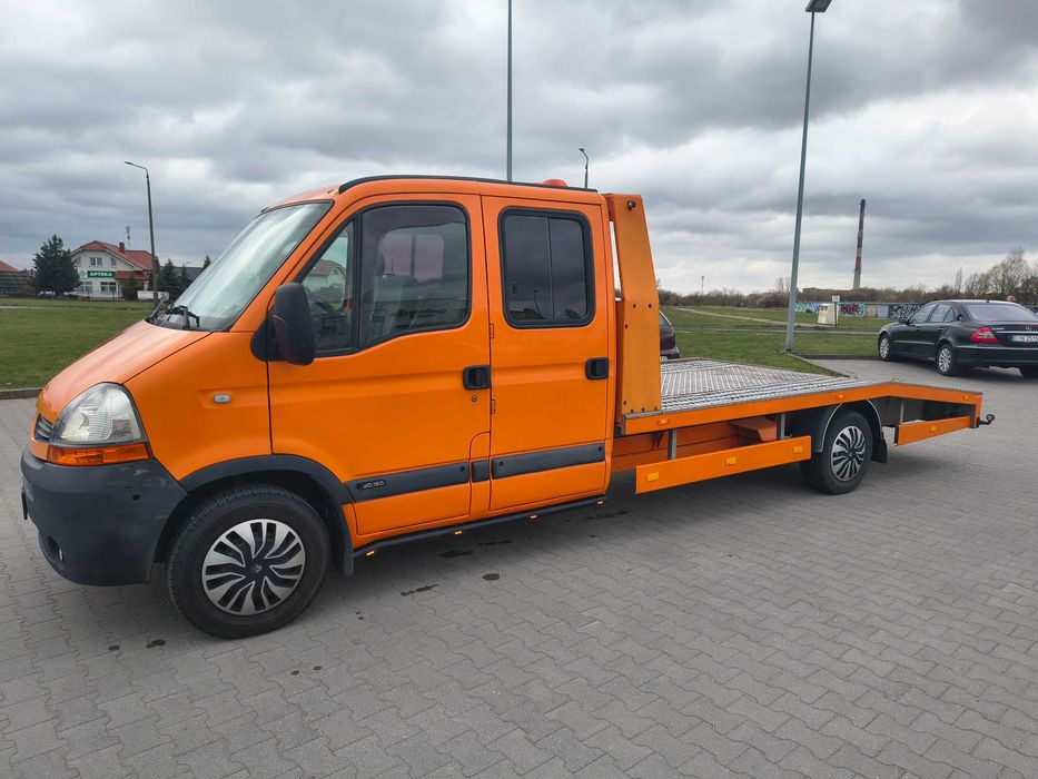 Renault Master 2.5DCI 150KM Autolaweta Dubel kabina Wciągarka