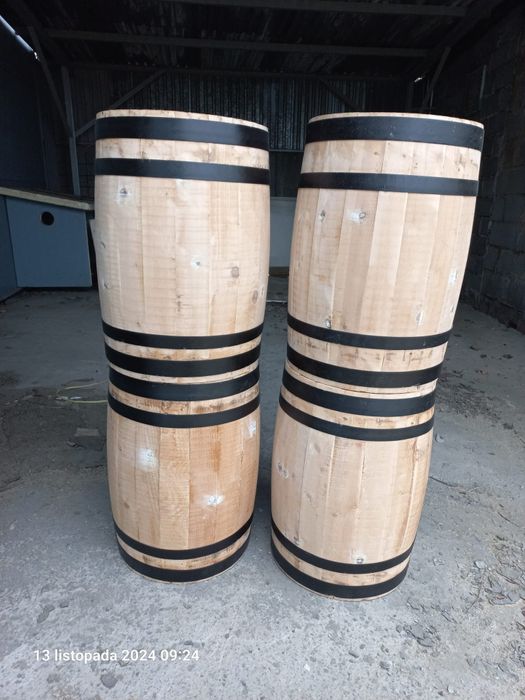 Beczki drewniane