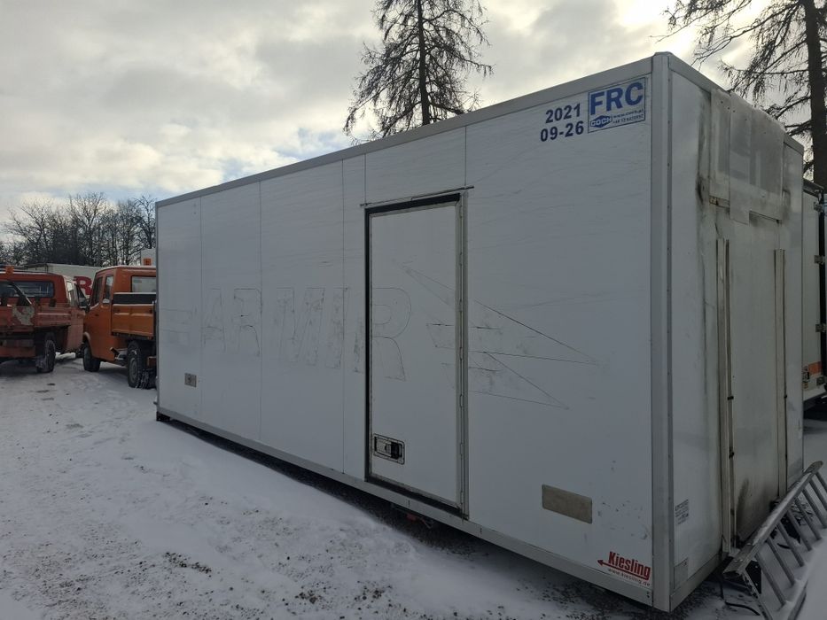 chłodnia na magazyn garaż z transportem irozładunkiem