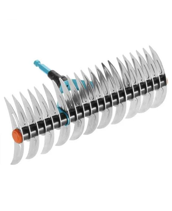 Граблі-аератор двухсторонні Gardena Combisystem 35 см. (03392-20).Нові