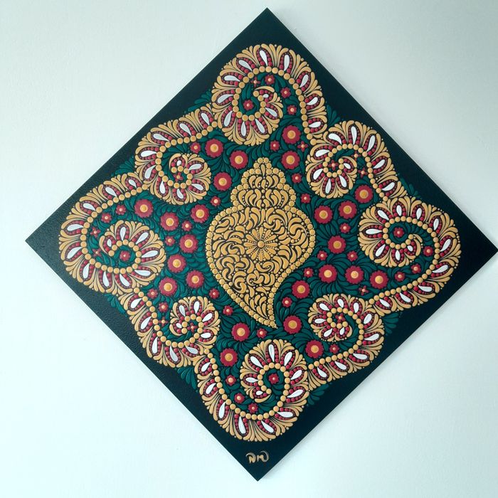 Mandala coração de Viana