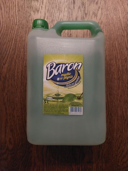 Mydło w płynie, Baron, Zielone Jabłko 5L