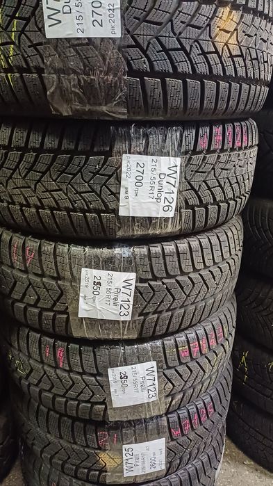 Продам зимові колеса б/у 215/55 r17