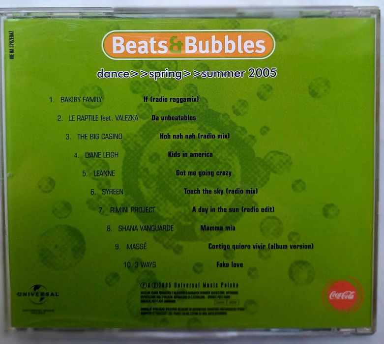 Beats & Bubbles - Dance Spring Summer 2005