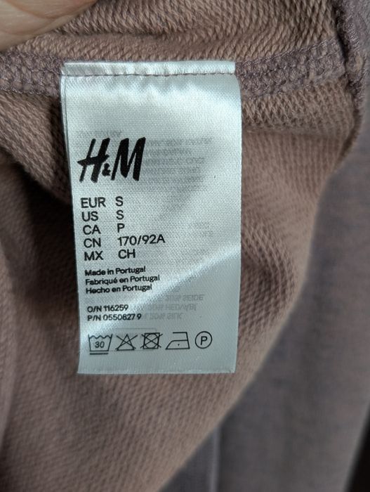 Bluza H&M Edition bawełna jedwab rozm. S