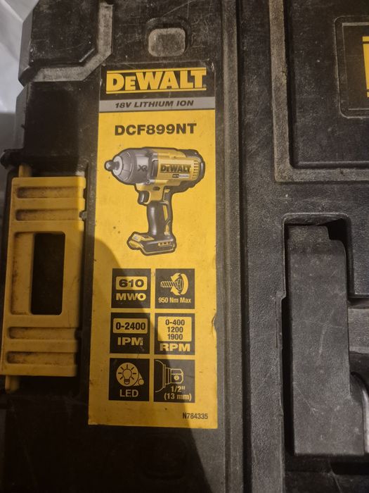 Wsad wkład dewalt tstak do klucza udarowego dcf899nt