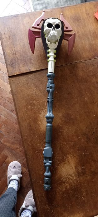 Skeletor Skull Staff He-Man 1990 Mattel