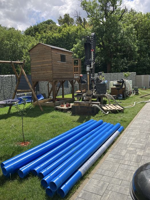 STUDNIA BEZ BAŁAGANU Wiercenie bezwykopowe – czysto, szybko, do 100m!