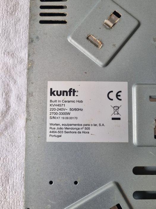 Placa de Indução KUNFT