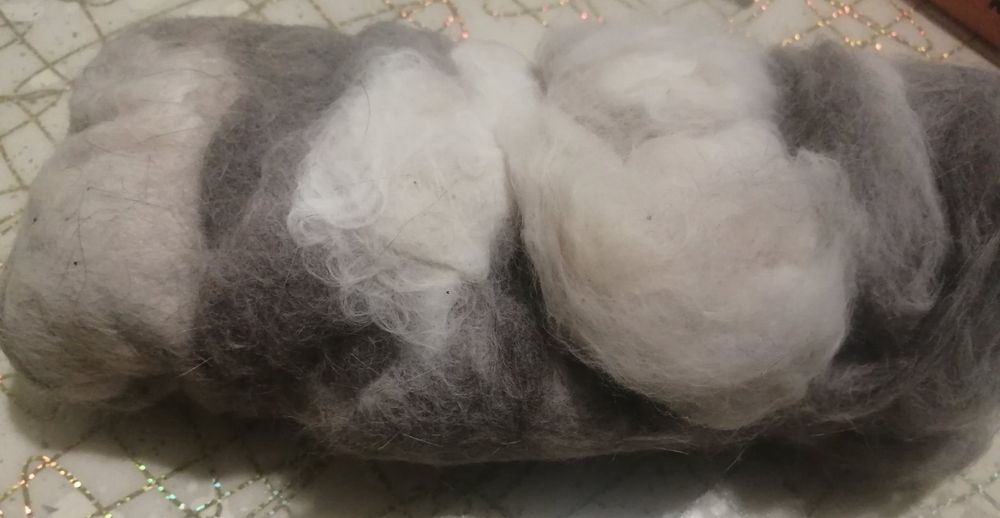 Шерсть(пух) домашних кошек