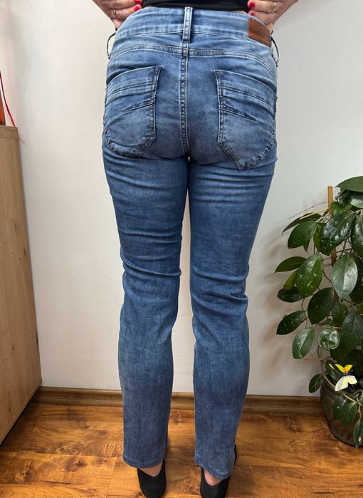 Spodnie jeansowe push up skinny jeansy stretch jeans Dranella 36 S