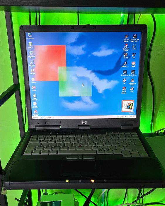 Вінтажний ноутбук HP Omnibook 6100