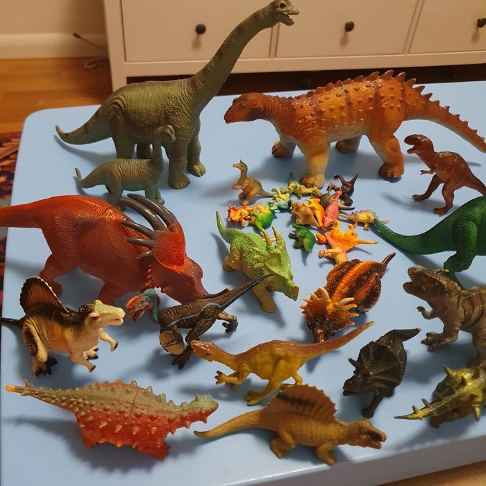 Kolekcja dinozaurów