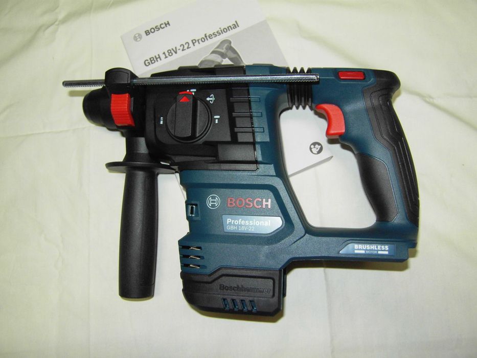 Młotowiertarka Bosch GBH 18V-22+GDE 18V-12+wkrętarka GSR 18V-55 L-boxx