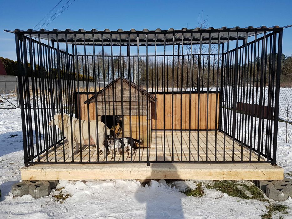 Klatki i kojce dla psów np.3x3m