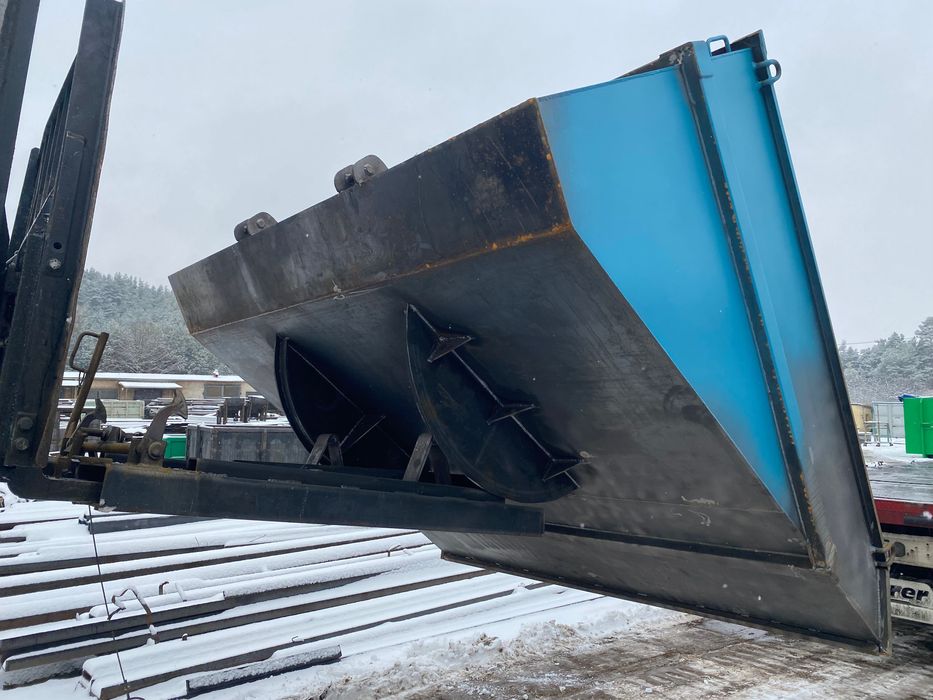 TK 3000 pojemnik samowyładowczy do wózka widłowego koleba koliba