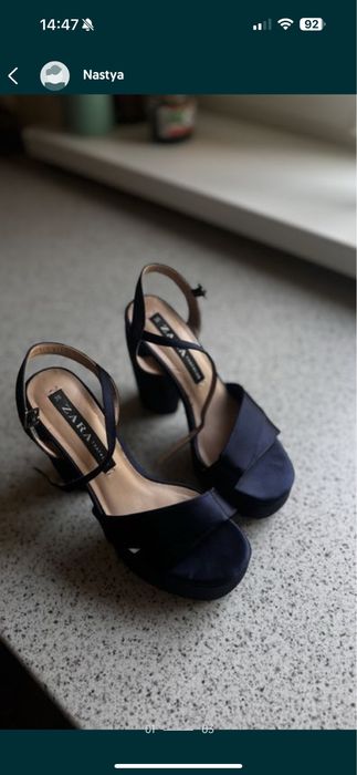 Zara 36 розмір туфлі