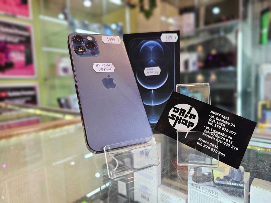 Iphone 12 Pro 128Gb Bat:100% Gwarancja/SklepGSM/Lwsk