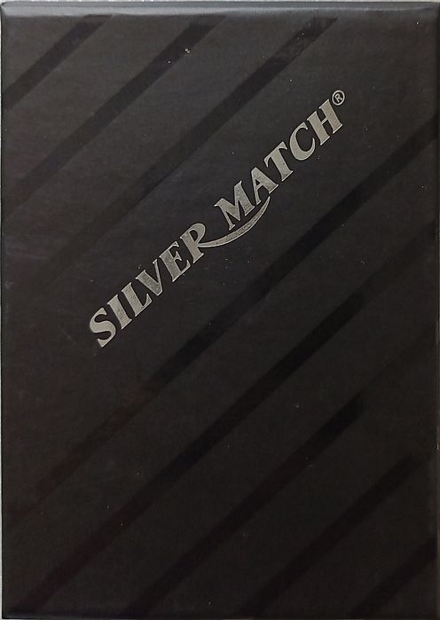 Zapalniczka Metalowa Silver Match USZKODZONE