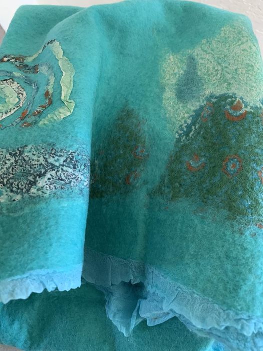 Валяне авторське Handmade з вовни та шовку, бохо