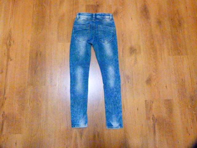 rozm 128 Cars spodnie jeans rurki marmurkowe