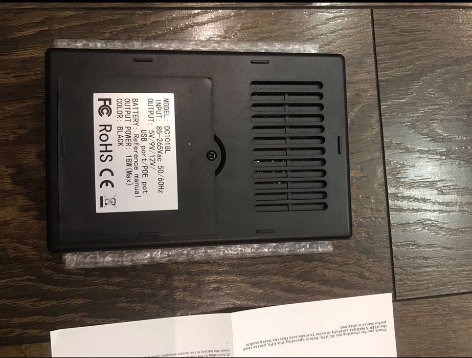 Міні УПС, ИБП - Бесперебойник для роутера WiFi оптики