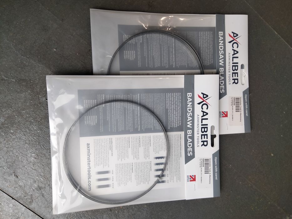 Lâminas de serra fita Axminster