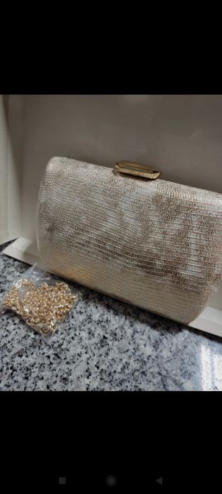 Sapato salto alto e carteira