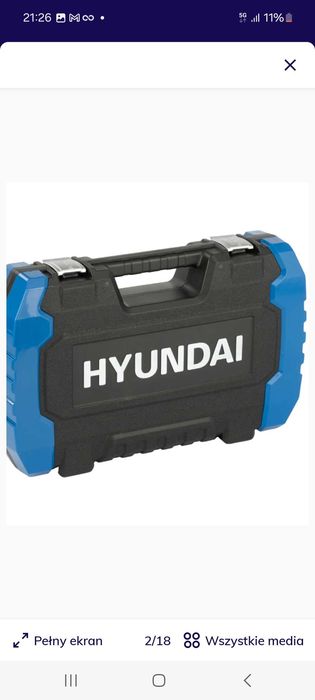 Zestaw gniazd Hyundai, 29-częściowy 1/2"