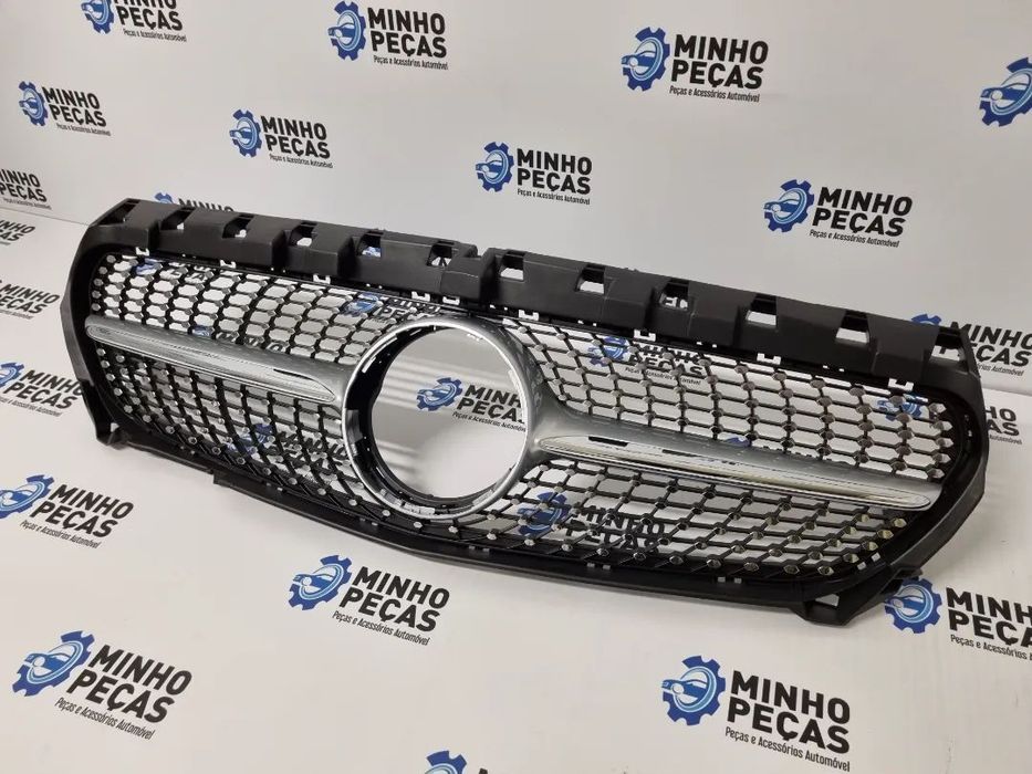 Grelha Frontal Mercedes CLA (W117) Diamond Silver