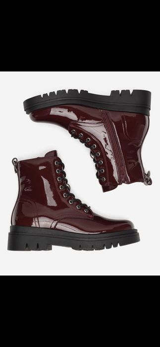 Nowe botki 37 bordowe CCC wysyłka 1zł