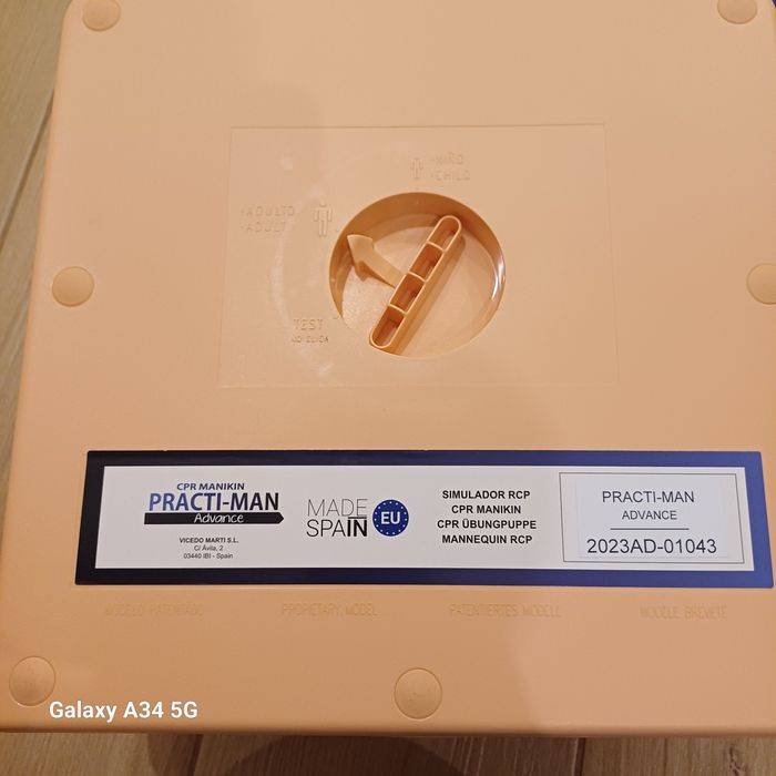 Fantom do nauki resustutacji Practi-Man Advance
