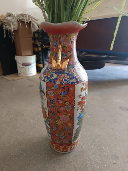 Vaso pintado à mão