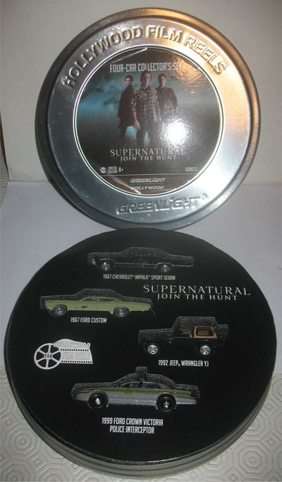 Greenlight - Supernatural - Four-Car Collector's Set - Limited Edition