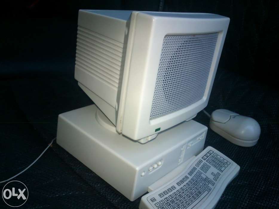 Radio pequeno, imitação de pc