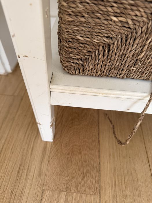 Mesa aparador branca do IKEA