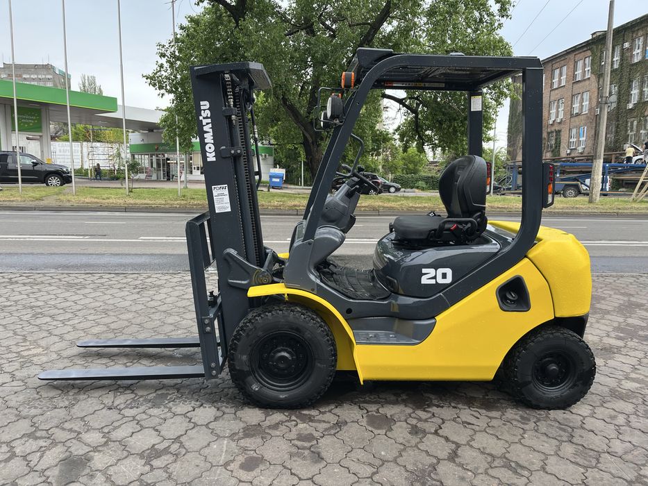 Вилковий навантажувач Komatsu FG20T, вилочный погрузчик, триплекс