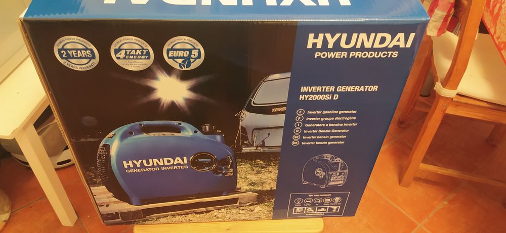 Генератор бензогенератор, електрогенератор інвенторний  HYNDAI HY 2000